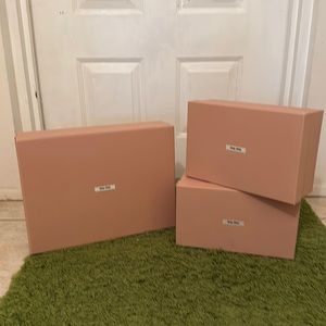 Miu Miu Brand new set of three boxes